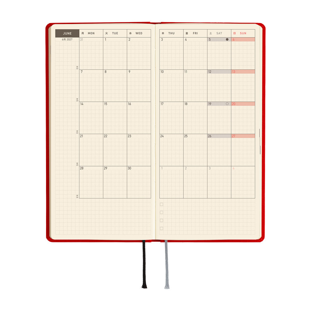 Colors: Poppy Red Weeks [ENG/Tall & Slim/Jan Start]