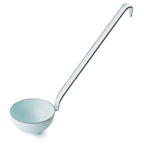 Turquoise Enamel Ladle - 7 cm